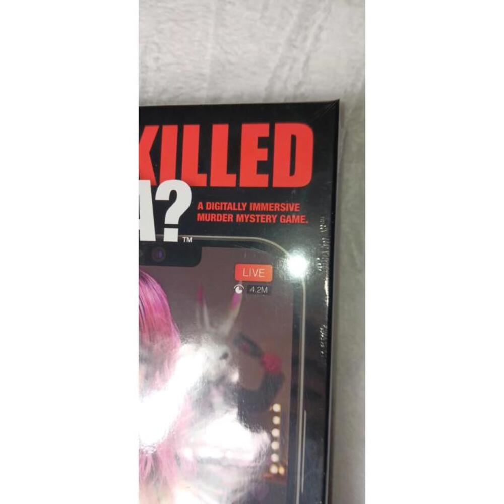 NWT! Who Killed Mia? A Digitally Immersive Murder Mystery Game Family Game Night - Picture 2 of 8
